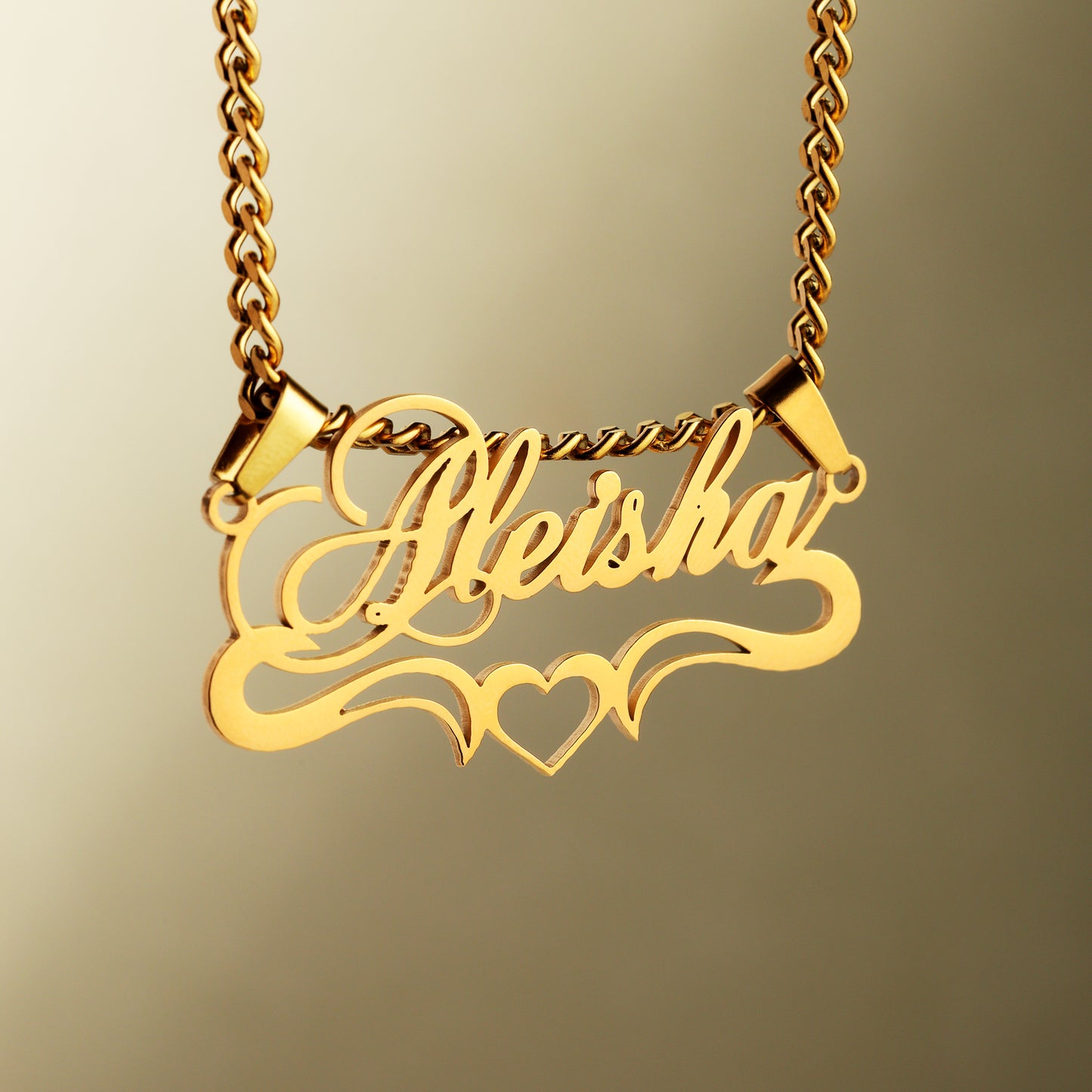 Personalized Elegant Name Pendant Necklace