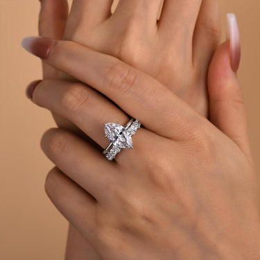 Special Marquise Cut Ring Set