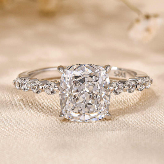 Exquisite 2.0 Carat Cushion Cut Ring