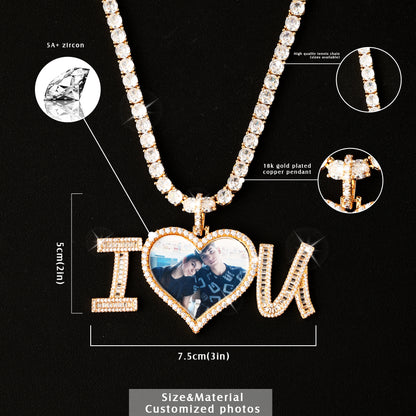 Unique LOVE Design Pendant