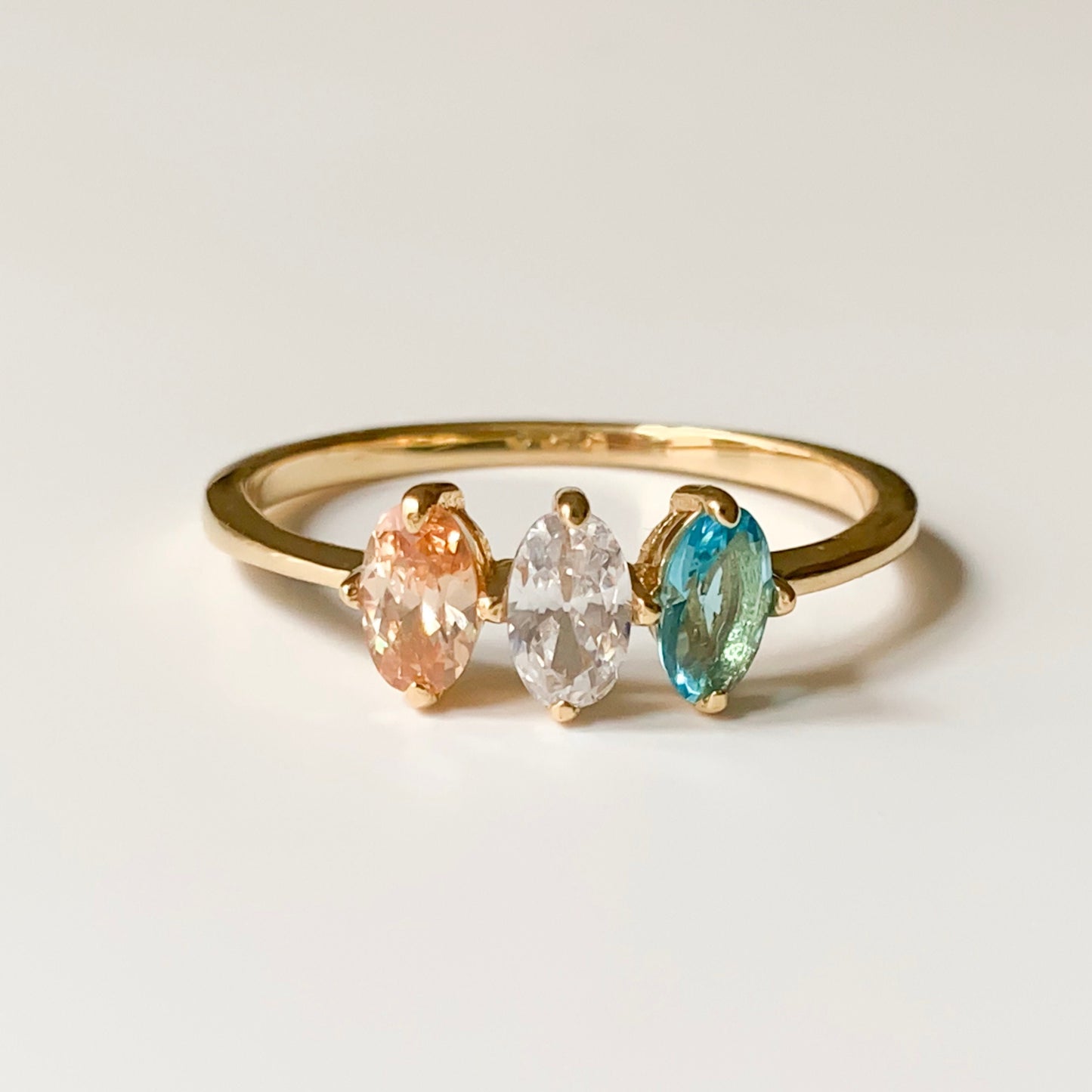 Personalized Birthstone Ring