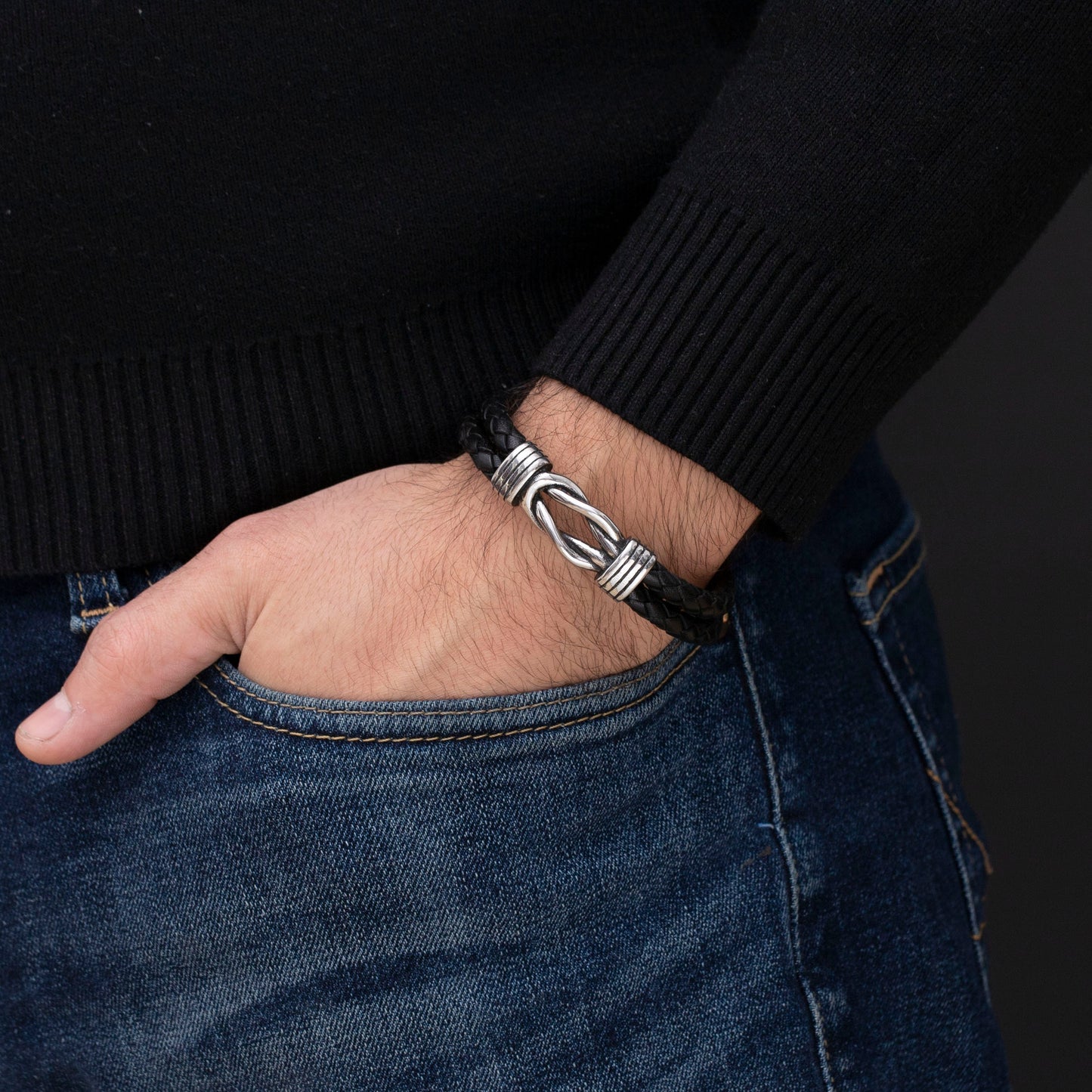 Personalized Knot bracelet for Men