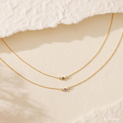 Tiny Diamond  Necklace